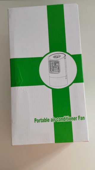 Climatizador evaporativo portátil de escritorio