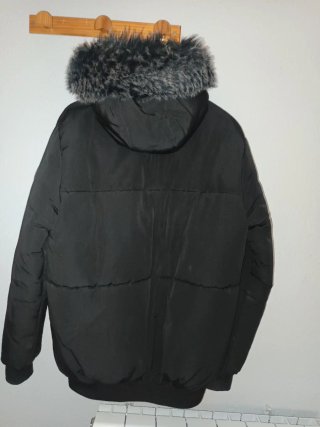 Abrigo McKenzie Negro Talla M