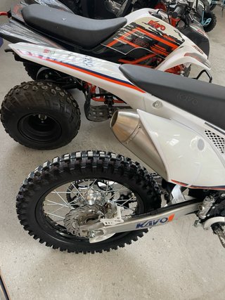 Kayo T4 Enduro/Motocross Blanca y Naranja