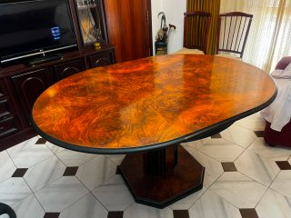 Mesa de comedor redonda madera