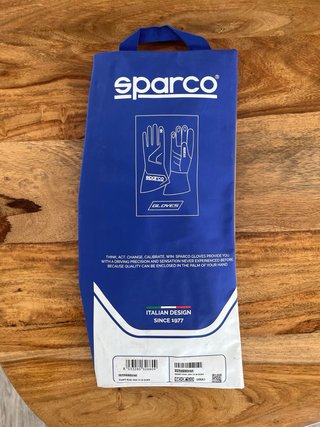 Guantes Sparco RUSH Azul/Negro