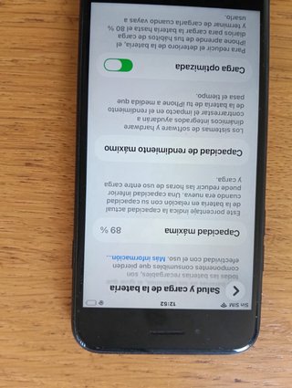 iPhone SE Negro - con defectos