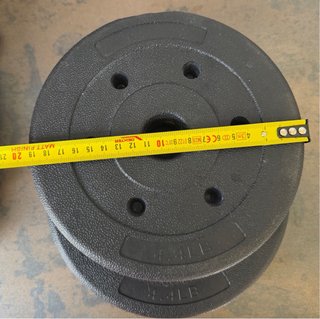 2 dischi palestra 4.4 LB