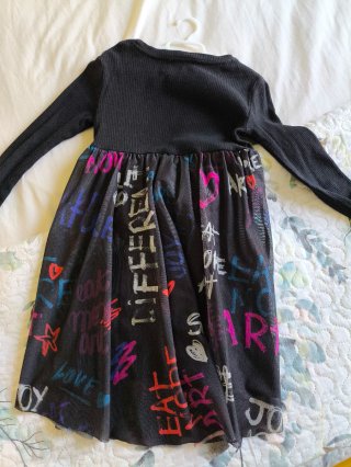 Vestido Desigual niña graffiti 3/4 años 98/104 cm