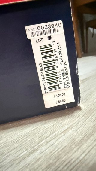 Zapatilla Fila Negra Multicolor