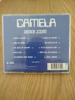 CD Camela - Amor .com