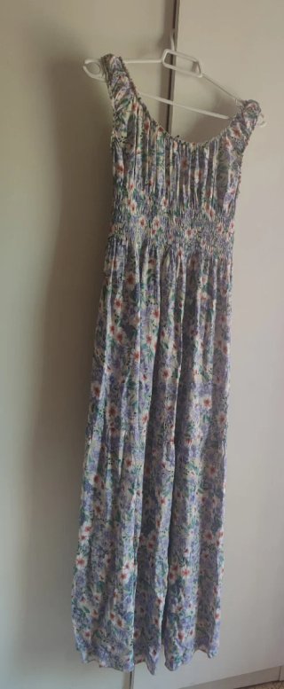Vestido largo floral