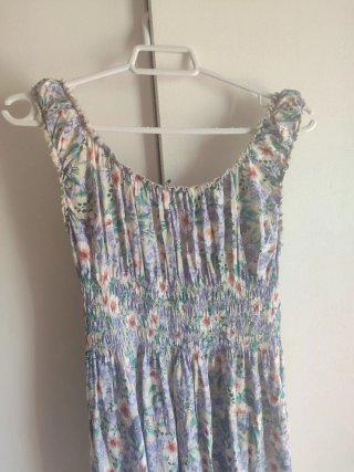 Vestido largo floral