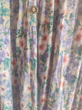 Vestido largo floral