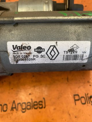 Motor de arranque Megane 3 1.5 dCi