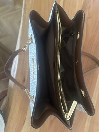 Bolso Michael Kors Beige y Marrón