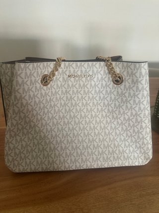 Bolso Michael Kors Beige y Marrón