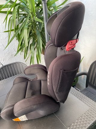 Silla de coche BQS negra