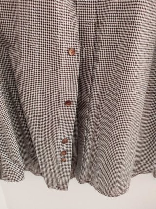 Camisa Hackett Talla M Cuadros Beige/Marrón