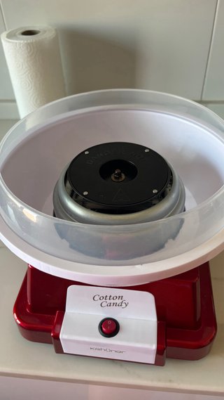 Máquina de Algodón de Azúcar Krüner Roja