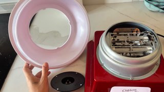 Máquina de Algodón de Azúcar Krüner Roja
