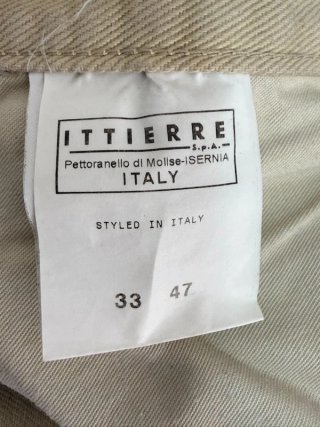 Versace Jeans Couture Jeans Uomo W33 IT47 Beige