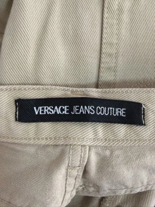 Versace Jeans Couture Jeans Uomo W33 IT47 Beige