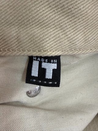Versace Jeans Couture Jeans Uomo W33 IT47 Beige