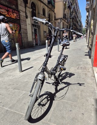 Bicicleta plegable 20 con cambios
