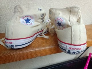 Converse Beige/Amarillas Talla 41