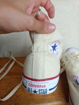 Converse Beige/Amarillas Talla 41