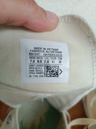 Converse Beige/Amarillas Talla 41