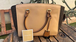 Bolso Michael Kors Tote Beige y Marrón