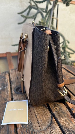 Bolso Michael Kors Tote Beige y Marrón