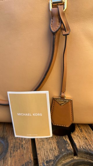 Bolso Michael Kors Tote Beige y Marrón