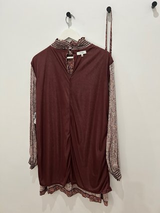 Vestido Fórmula Joven estampado talla L