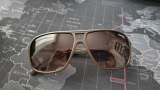 Gafas de sol Carrera Marrón y Plateadas