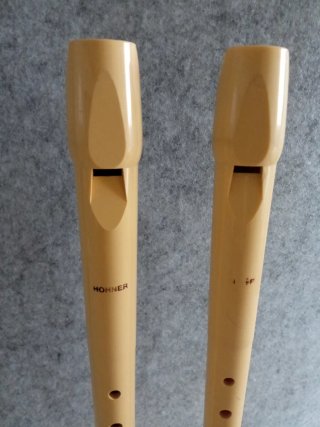 Dos flautas Hohner