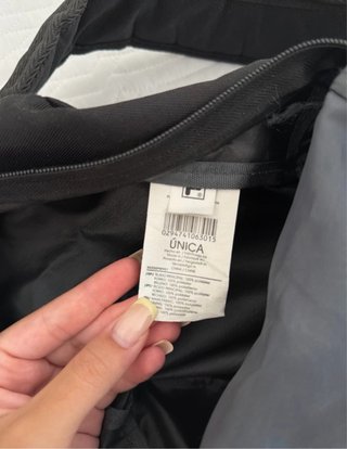 Mochila Fila Negra y Blanca