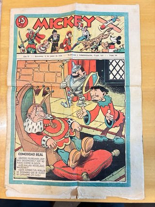 Revista micke,y año 1936