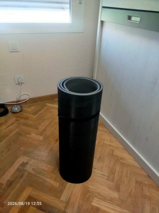 Esterilla de deporte negra
