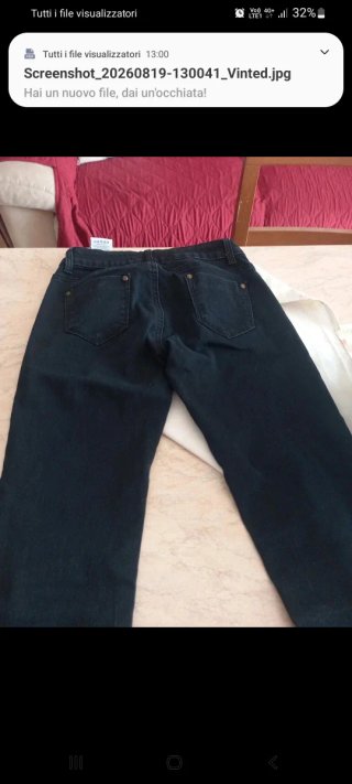 Pantaloni donna neri con fiocchi