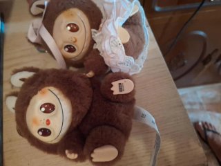 2 Monitos de peluche