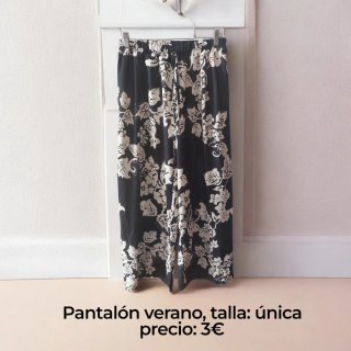 Pantalón verano talla S