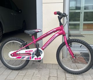 Bicicleta infantil 18 pulgadas rosa