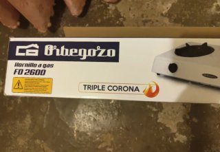 Hornillo a gas FO2600 + kit butano