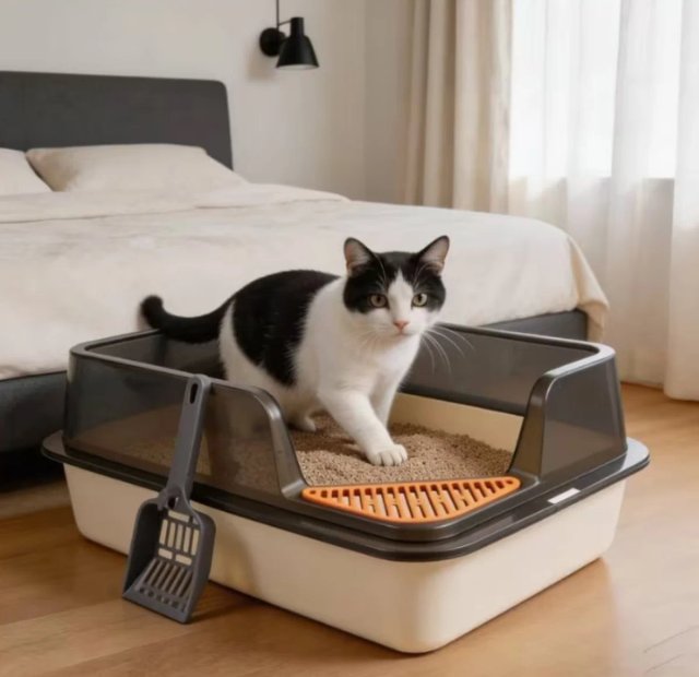 Caja Arena Gato | 52x35x20cm | Con Pala
