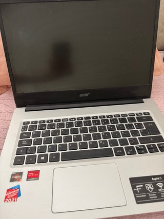 Portátil Acer Plata