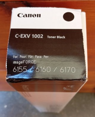 Cartucho Tóner Canon C-EXV 1002 Negro