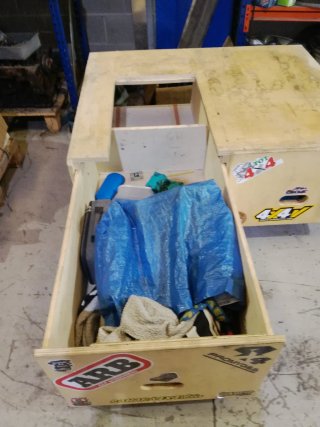 Mueble para coche o patrol gry60 largo