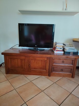 Cassapanca Arte Povera in noce