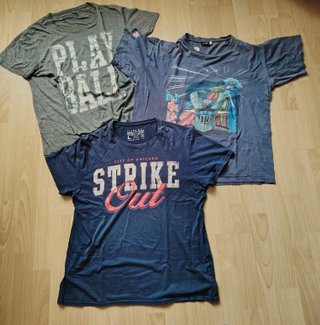 Lote 5 Camisetas viejas para trabajo
