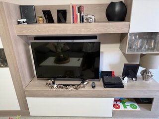 URGE VENTA! Mueble TV salón madera y blanco