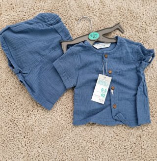 Conjunto bebé Primark 0-3 meses azul