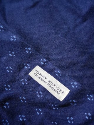 Camisa Tommy Hilfiger Azul Marino Estampada